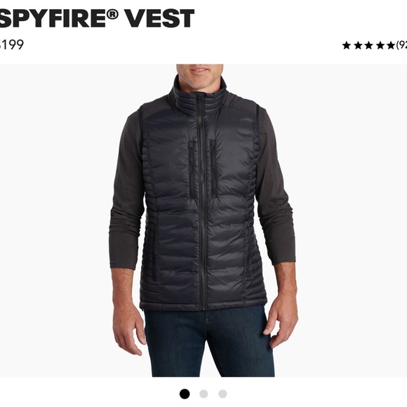 Kuhl Other - Kuhl Spyfire Men's Black Vest
